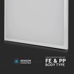LED Πάνελ Τετράγωνο 2 σε 1 Επιφανειακό – Χωνευτό 40W V-TAC 60 x 60 cm Φυσικό 4000K – 64511