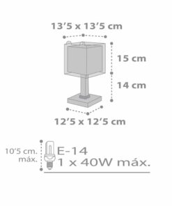 Little Teddy κομοδίνου παιδικό φωτιστικό Ango – 64571