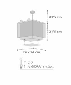 Little Teddy κρεμαστό παιδικό φωτιστικό Ango – 64572