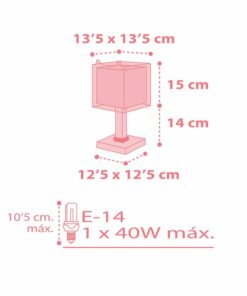 Little Fox κομοδίνου παιδικό φωτιστικό Ango – 64581