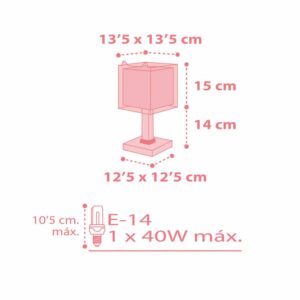 Little Fox κομοδίνου παιδικό φωτιστικό Ango – 64581