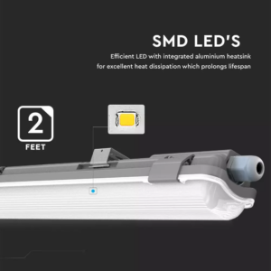 Αδιάβροχο φωτιστικό LED 1x18W 1276mm Φυσικό λευκό 4000K V-TAC – 6459