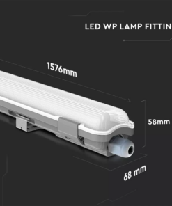 Αδιάβροχο φωτιστικό LED 1x22W 1576mm Ψυχρό λευκό 6400K V-TAC – 6462