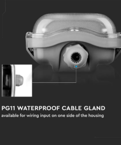 Αδιάβροχο φωτιστικό LED 1x22W 1576mm Ψυχρό λευκό 6400K V-TAC – 6462