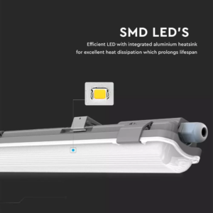 Αδιάβροχο φωτιστικό LED 1x10W 666mm Φυσικό λευκό 4000K V-TAC – 6463