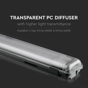 Αδιάβροχο φωτιστικό LED 2x10W 666mm Φυσικό λευκό 4000K V-TAC – 6465