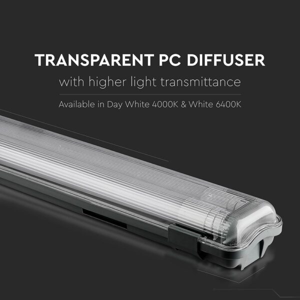 Αδιάβροχο φωτιστικό LED 2x10W 666mm Φυσικό λευκό 4000K V-TAC – 6465