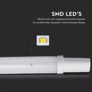 Αδιάβροχο φωτιστικό LED SMD S-Series 48W 1500mm Ψυχρό λευκό 6400K V-TAC – 6468