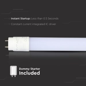 LED Λάμπα T8 G13 60cm 7W Rotation V-TAC 160° 1120lm Ψυχρό Λευκό 6400K – 216476