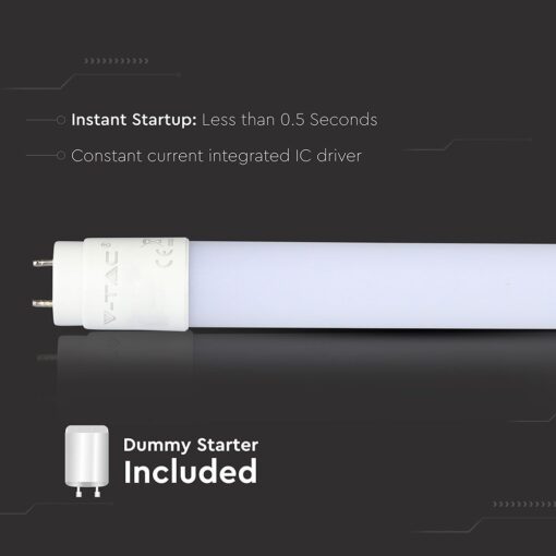 LED Λάμπα T8 G13 60cm 7W Rotation V-TAC 160° 1120lm Ψυχρό Λευκό 6400K – 216476