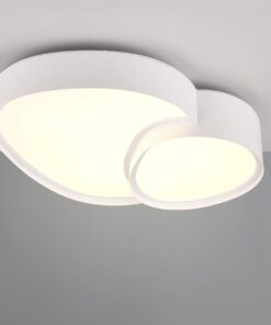Φωτιστικό Οροφής RISE Trio Lighting LED 21W 2400lm CCT Dimmable Με Τηλεχειριστήριο Λευκό Ματ – 647510231