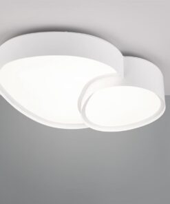 Φωτιστικό Οροφής RISE Trio Lighting LED 21W 2400lm CCT Dimmable Με Τηλεχειριστήριο Λευκό Ματ – 647510231