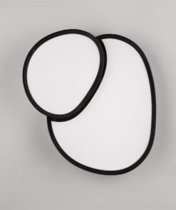 Φωτιστικό Οροφής Μαύρο Ματ RISE LED 21W 2400lm CCT Dimmable με Τηλεχειριστήριο Trio Lighting – 647510232