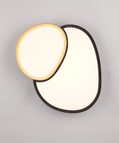 Φωτιστικό Οροφής RISE Trio Lighting LED 21W 2400lm CCT Dimmable Με Τηλεχειριστήριο Μαύρο-Χρυσό – 647510280