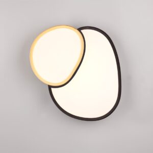 Φωτιστικό Οροφής RISE Trio Lighting LED 21W 2400lm CCT Dimmable Με Τηλεχειριστήριο  Μαύρο-Χρυσό – 647510280