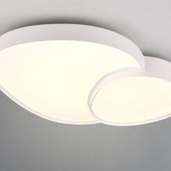 Φωτιστικό Οροφής RISE Trio Lighting LED 45W CCT Dimmable Με Τηλεχειριστήριο Λευκό Ματ – 647519231