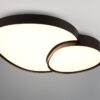 Φωτιστικό Οροφής RISE Trio Lighting LED 45W 5300lm CCT Dimmable Με Τηλεχειριστήριο Χρώματος Μαύρο Ματ – 647519232