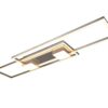 LED Φωτιστικό Οροφής ALBANY Νίκελ Ματ 37W 4300lm CCT Dimmable με Τηλεχειριστήριο Trio Lighting – 647710407