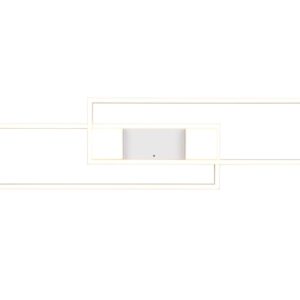 LED Φωτιστικό Οροφής ALBANY Λευκό Ματ 37W 4300lm CCT Dimmable με Τηλεχειριστήριο Trio Lighting – 647710431