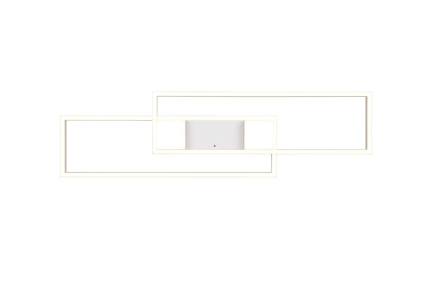 LED Φωτιστικό Οροφής ALBANY Λευκό Ματ 37W 4300lm CCT Dimmable με Τηλεχειριστήριο Trio Lighting – 647710431
