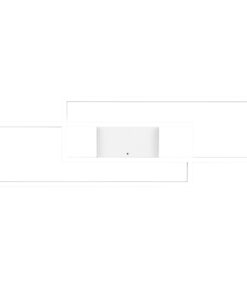 LED Φωτιστικό Οροφής ALBANY Λευκό Ματ 37W 4300lm CCT Dimmable με Τηλεχειριστήριο Trio Lighting – 647710431