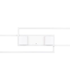 LED Φωτιστικό Οροφής ALBANY Λευκό Ματ 37W 4300lm CCT Dimmable με Τηλεχειριστήριο Trio Lighting – 647710431