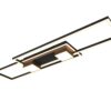 LED Φωτιστικό Οροφής ALBANY Μαύρο Ματ 37W 4300lm CCT Dimmable με Τηλεχειριστήριο Trio Lighting – 647710432