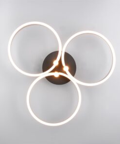 LED Φωτιστικό Οροφής Caruso Βουρτσισμένο Αλουμίνιο 43W 4980lm CCT Step Dimmable Trio Lighting – 648110605