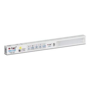 LED Πρισματικό Γραμμικό Φωτιστικό 120cm 30W V-TAC 4800lm 120° Ψυχρό 6400K – 6492
