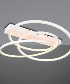 LED Φωτιστικό Οροφής Λευκό Ματ Φ64 Darvin 34W 4500lm CCT Step Dimmable Trio Lighting – 649110131