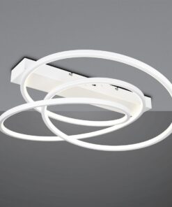 LED Φωτιστικό Οροφής Λευκό Ματ Φ64 Darvin 34W 4500lm CCT Step Dimmable Trio Lighting – 649110131