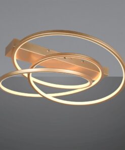 LED Φωτιστικό Οροφής Χρυσό Φ64 Darvin 34W 4500lm CCT Step Dimmable Trio Lighting – 649110179