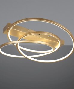 LED Φωτιστικό Οροφής Χρυσό Φ64 Darvin 34W 4500lm CCT Step Dimmable Trio Lighting – 649110179