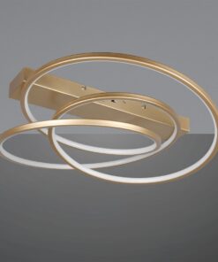 LED Φωτιστικό Οροφής Χρυσό Φ64 Darvin 34W 4500lm CCT Step Dimmable Trio Lighting – 649110179