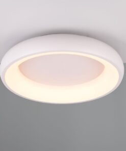 Πλαφονιέρα Στρογγυλή Φ46 Λευκή Ματ CARDONA LED 29W 3300lm CCT Step Dimmable Trio Lighting – 649614531
