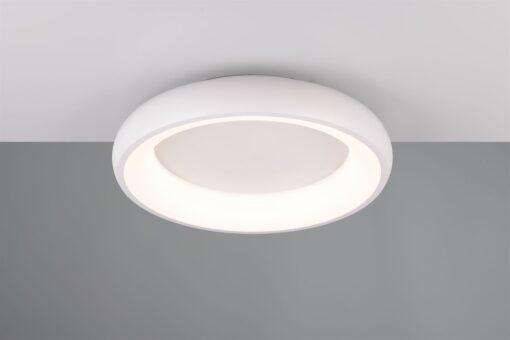 Πλαφονιέρα Στρογγυλή Φ46 Λευκή Ματ CARDONA LED 29W 3300lm CCT Step Dimmable Trio Lighting – 649614531