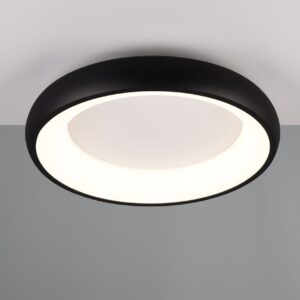 Πλαφονιέρα Στρογγυλή Φ46 Μαύρη Ματ CARDONA LED 29W 3300lm CCT Step Dimmable Trio Lighting – 649614532