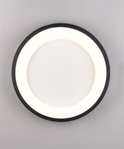 Πλαφονιέρα Στρογγυλή Φ46 Μαύρη Ματ CARDONA LED 29W 3300lm CCT Step Dimmable Trio Lighting – 649614532