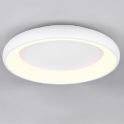 Πλαφονιέρα Στρογγυλή Φ62 Λευκή Ματ CARDONA LED 38W 4400lm CCT Step Dimmable Trio Lighting – 649616031