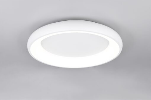 Πλαφονιέρα Στρογγυλή Φ62 Λευκή Ματ CARDONA LED 38W 4400lm CCT Step Dimmable Trio Lighting – 649616031
