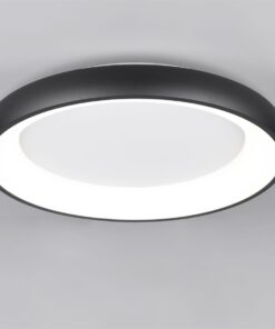 Πλαφονιέρα Στρογγυλή Φ62 Μαύρη Ματ CARDONA LED 38W 4400lm CCT Step Dimmable Trio Lighting – 649616032