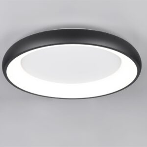 Πλαφονιέρα Στρογγυλή Φ62 Μαύρη Ματ CARDONA LED 38W 4400lm CCT Step Dimmable Trio Lighting – 649616032