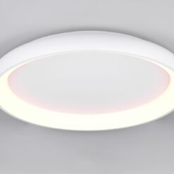 Πλαφονιέρα Στρογγυλή Φ75 Λευκή Ματ CARDONA LED 59W 6900lm CCT Step Dimmable Trio Lighting – 649617531