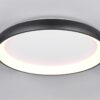 Πλαφονιέρα Στρογγυλή Φ75 Μαύρη Ματ CARDONA LED 59W 6900lm CCT Step Dimmable Trio Lighting – 649617532