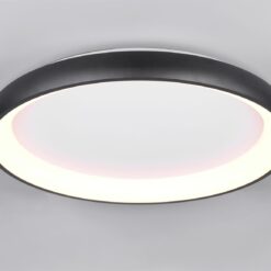 Πλαφονιέρα Στρογγυλή Φ75 Μαύρη Ματ CARDONA LED 59W 6900lm CCT Step Dimmable Trio Lighting – 649617532
