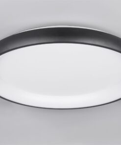 Πλαφονιέρα Στρογγυλή Φ75 Μαύρη Ματ CARDONA LED 59W 6900lm CCT Step Dimmable Trio Lighting – 649617532