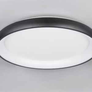 Πλαφονιέρα Στρογγυλή Φ75 Μαύρη Ματ CARDONA LED 59W 6900lm CCT Step Dimmable Trio Lighting – 649617532