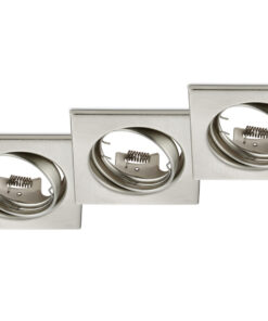 Χωνευτό Φωτιστικό Trio Lighting   3xGU10 Νίκελ Ματ Μεταλλικό    650000307