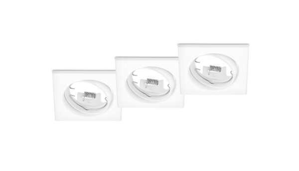 Χωνευτό Φωτιστικό Trio Lighting   3xGU10 Λευκό Ματ Μεταλλικό    650000331