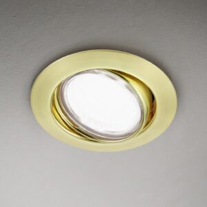 Χωνευτό Φωτιστικό Trio Lighting   GU10 Ορείχαλκος Ματ Μεταλλικό    650100108